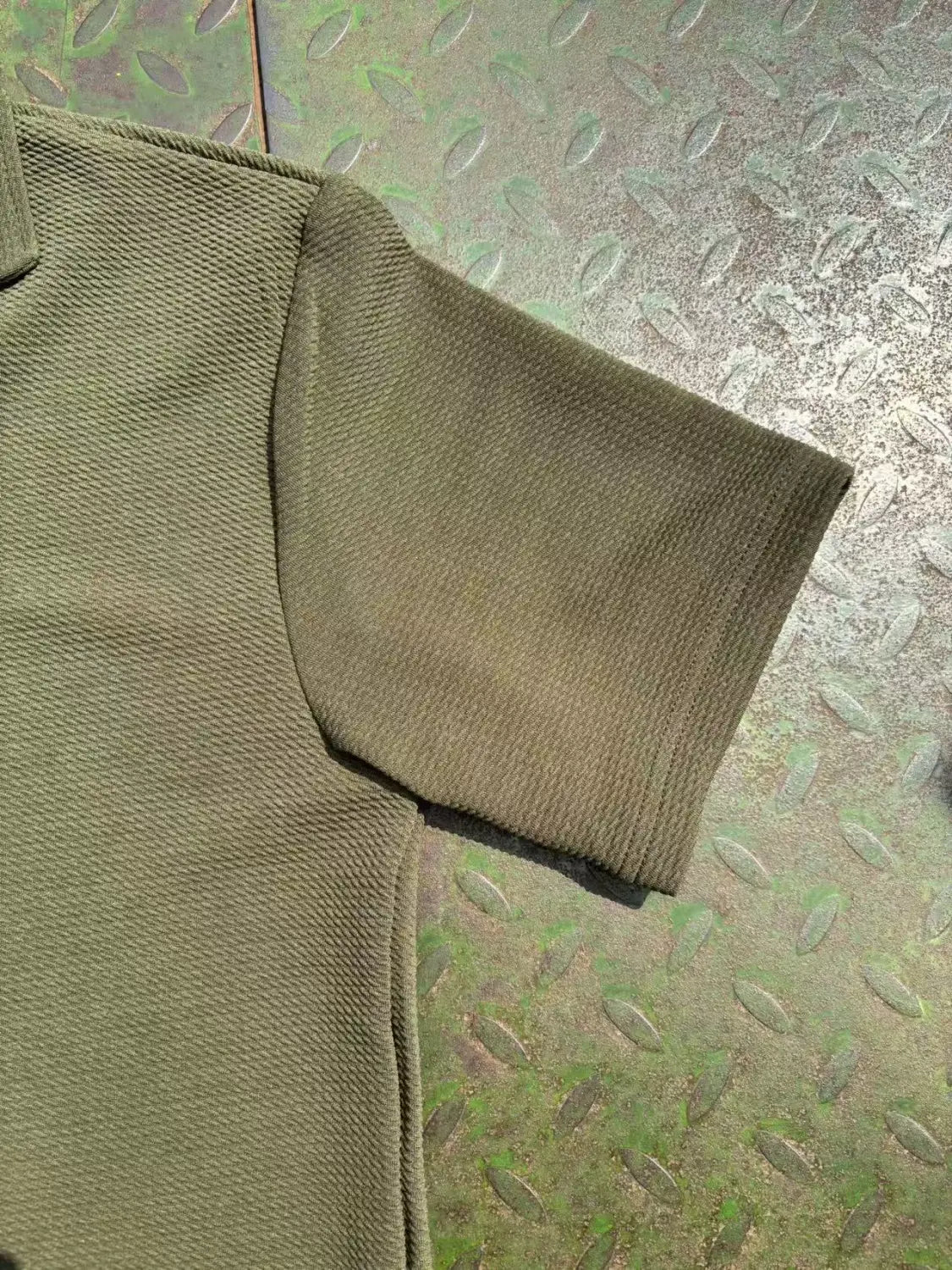 Daily Casual Short Sleeve Cardigan Shirt Men’s Suit Solid Color Summer