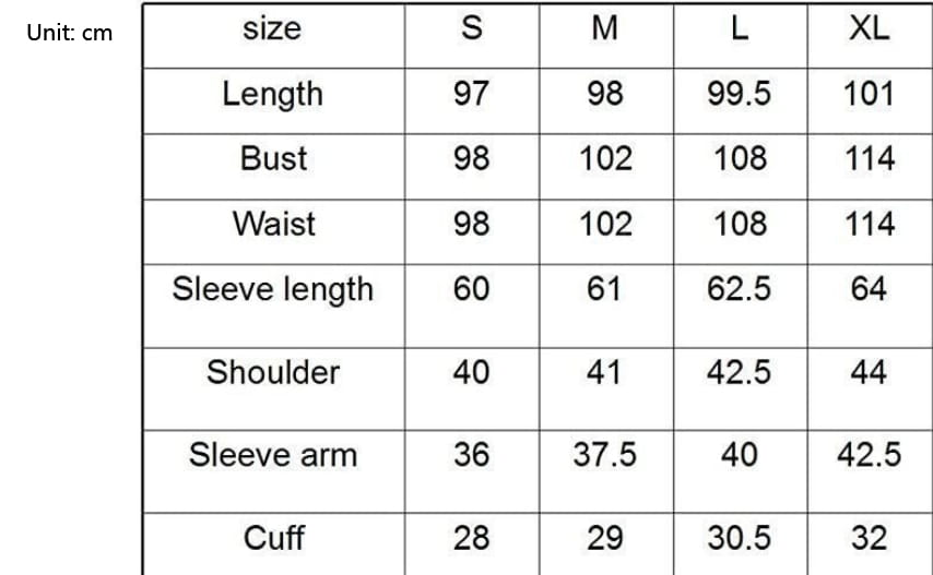 Women’s Double-row Slim Fit Coat Overcoat