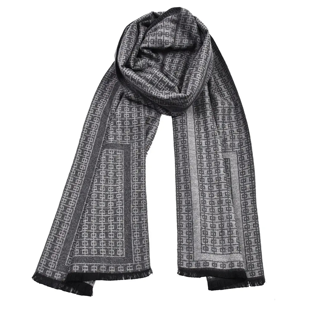Double-sided Thick Warm Korean Men’s Knitted Scarf