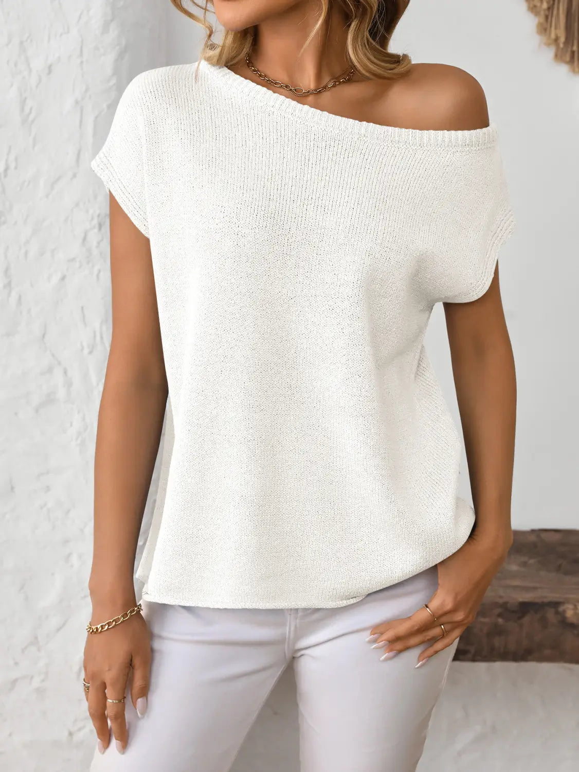 Knitted Y2g Summer Knitwear Sweater Pullover Top