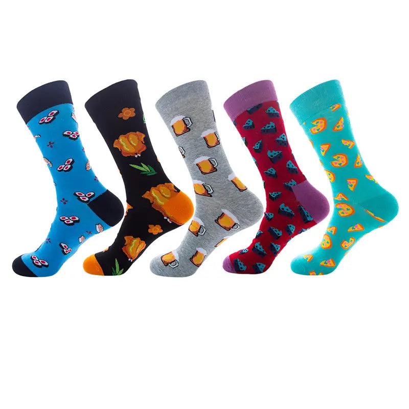 Men’s And Women’s Fashion Animal Jacquard Socks