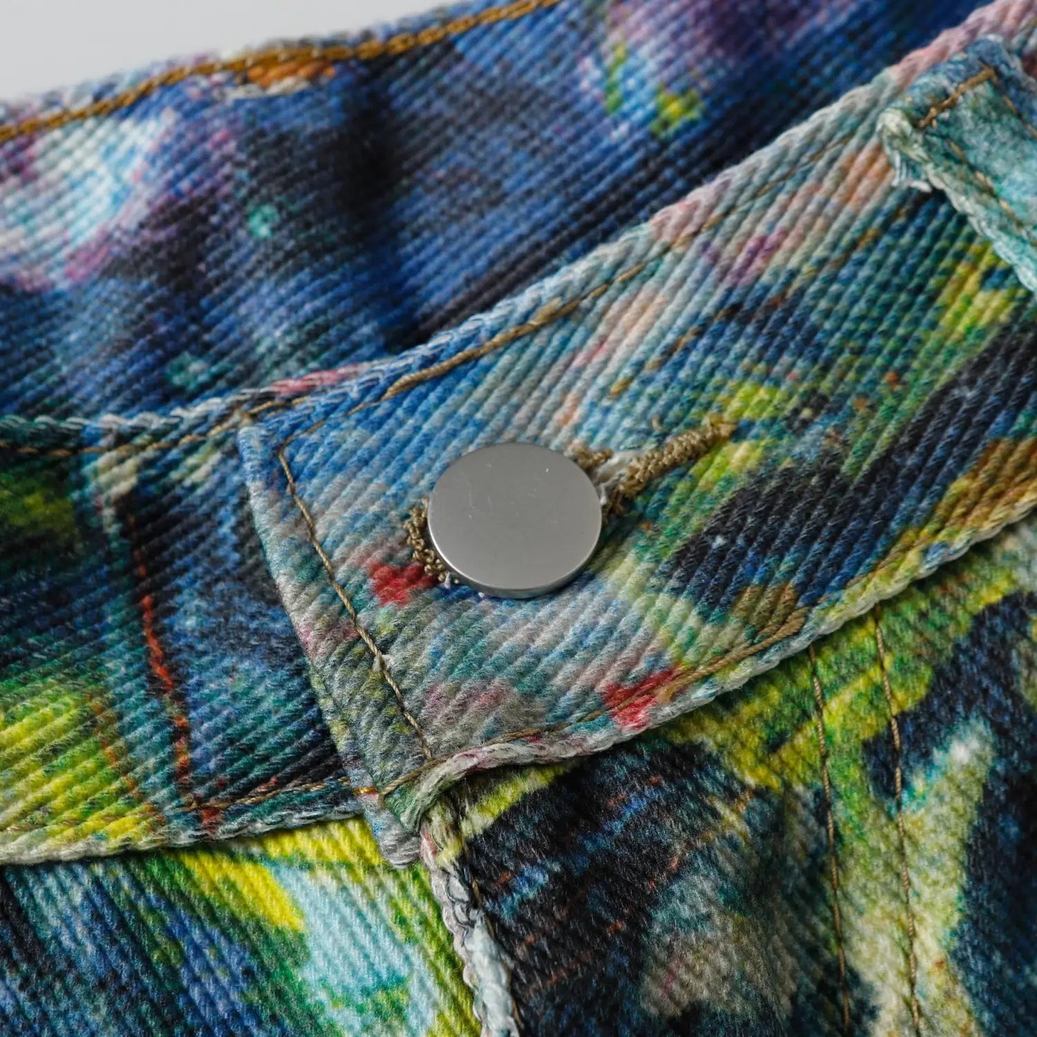 Spring New Retro Heavy Industry Loose Design Jeans