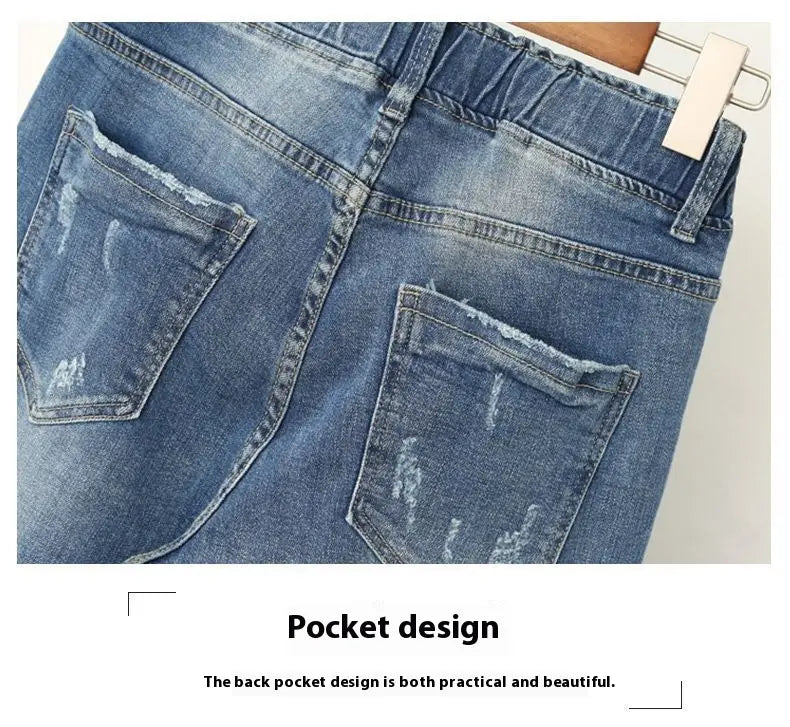 Oversized Jeans Women’s Loose High Waist Harem Pants