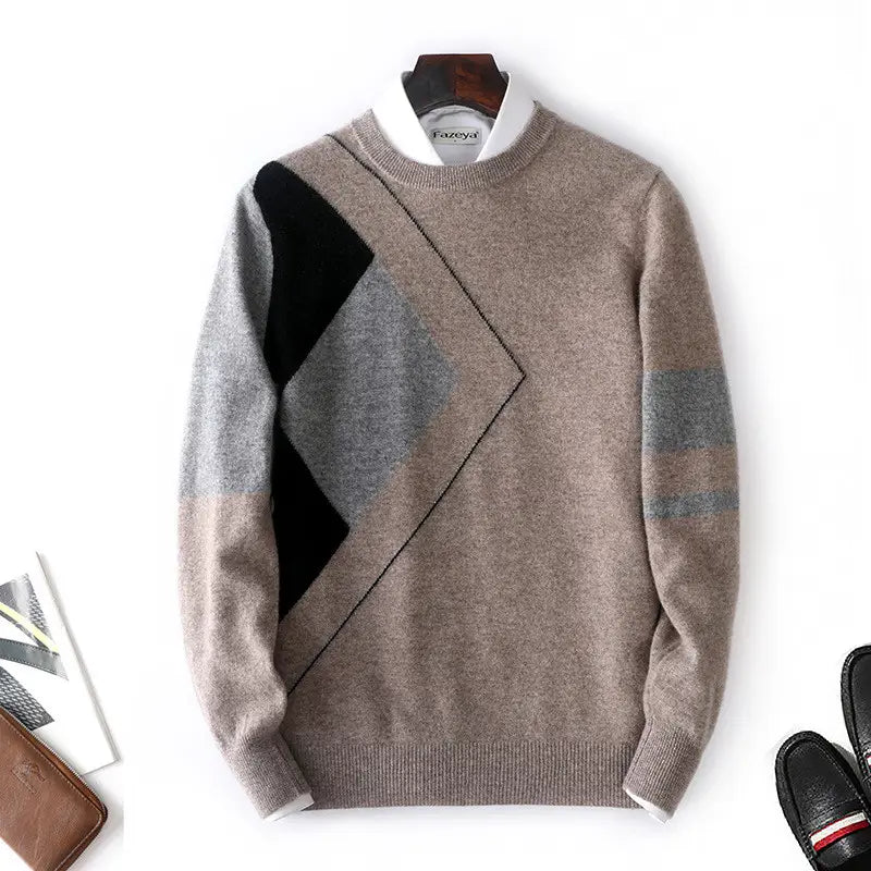 Men’s Cardigan Personalized Casual Top Thickened