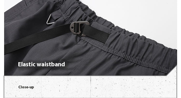 Straight Cargo Pants Men’s Multi-pocket Paratrooper Pants