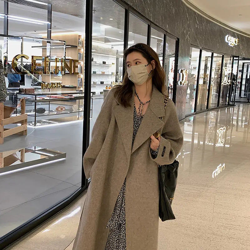 Fashion Women’s New Autumn And Winter Woolen Coat