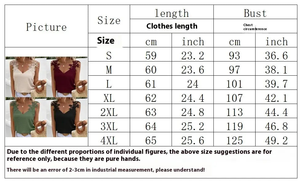 New 2 Solid Color V-neck Patchwork Sling Top