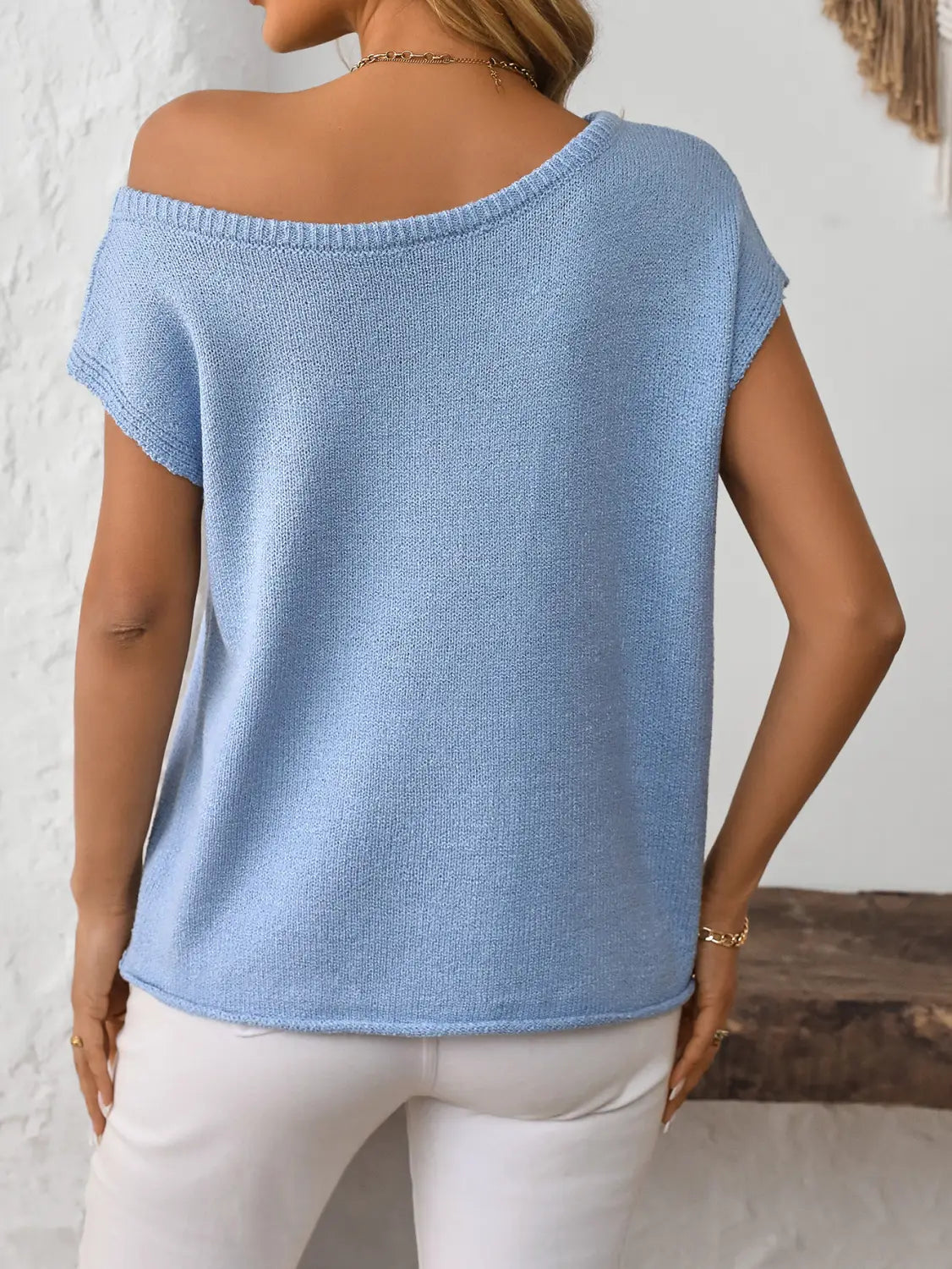 Knitted Y2g Summer Knitwear Sweater Pullover Top