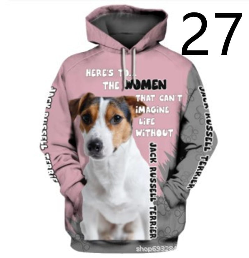Thin 3D Digital Printing Hooded Sweatshirt