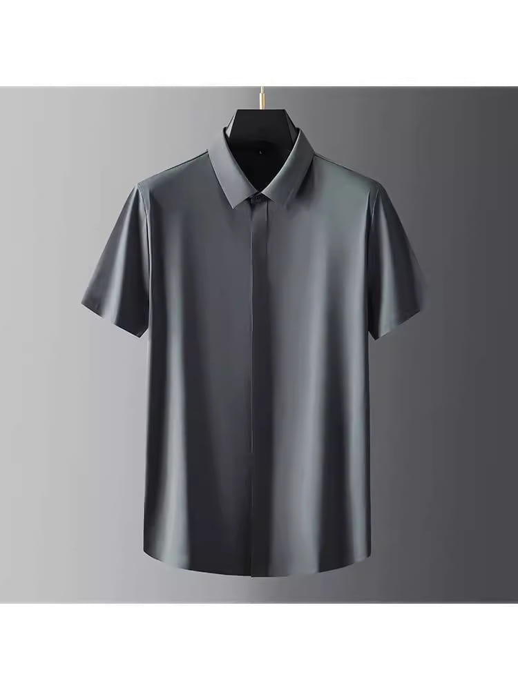 Fashion Business Men’s Short-sleeve Shirt Suit