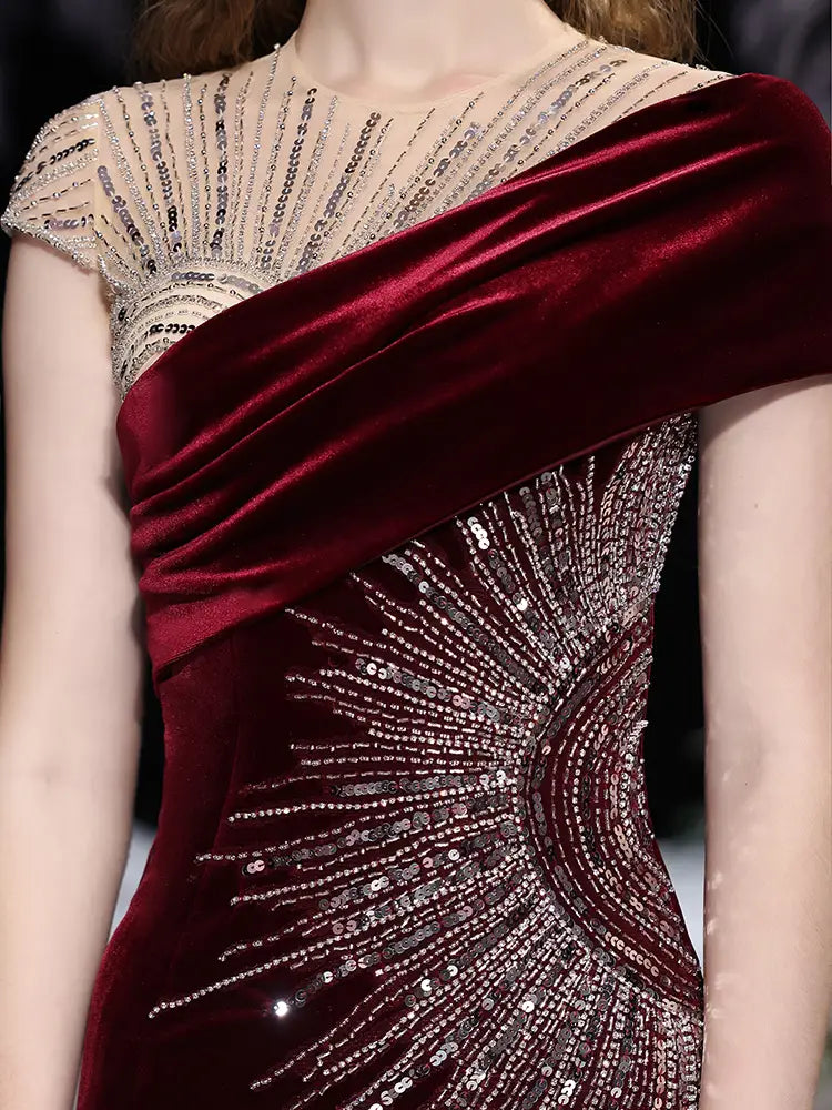 Women’s High-end Evening Dress Mermaid Temperament