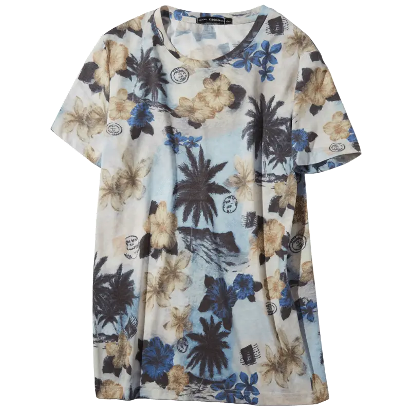 Men’s short sleeve T-shirt round neck