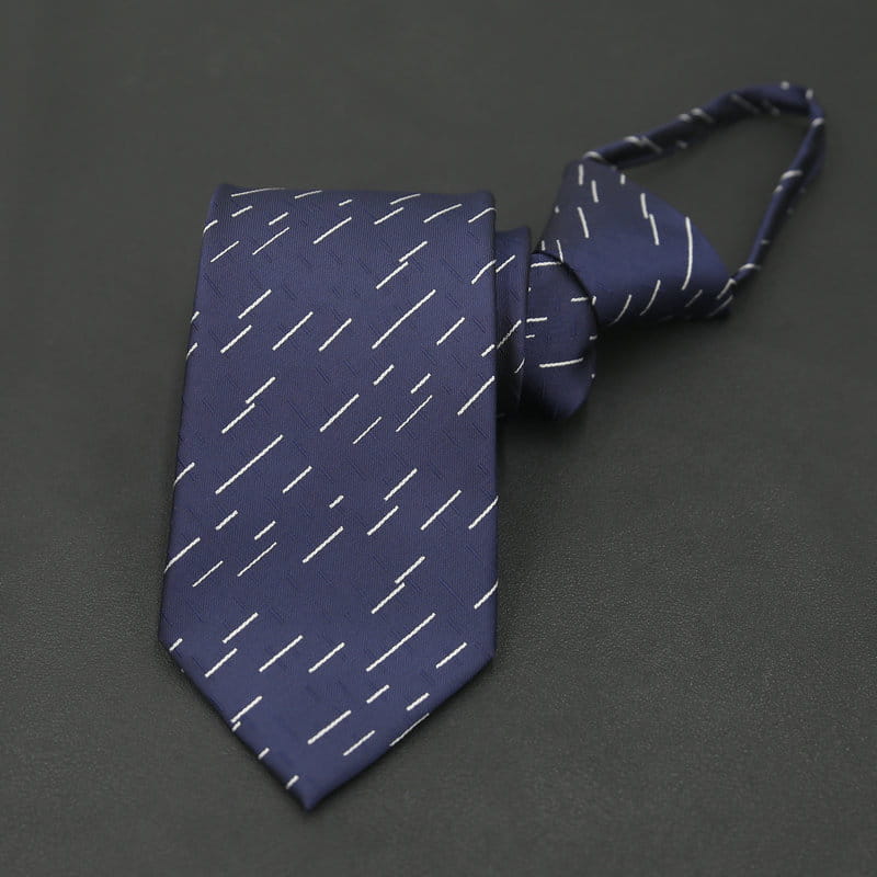 Men’s Formal Wear Business Zipper Tie-free