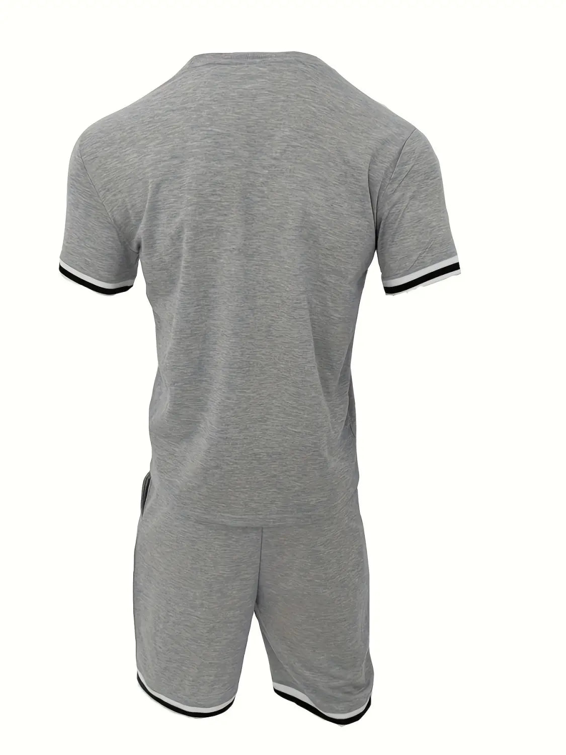 Men’s Short-sleeved T-shirt Casual Shorts Two-piece Set