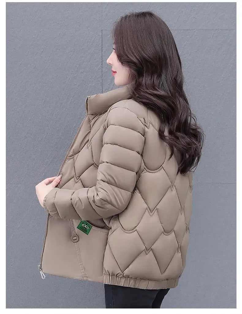 High-end Down Cotton-padded Coat For Women Winter Thickened