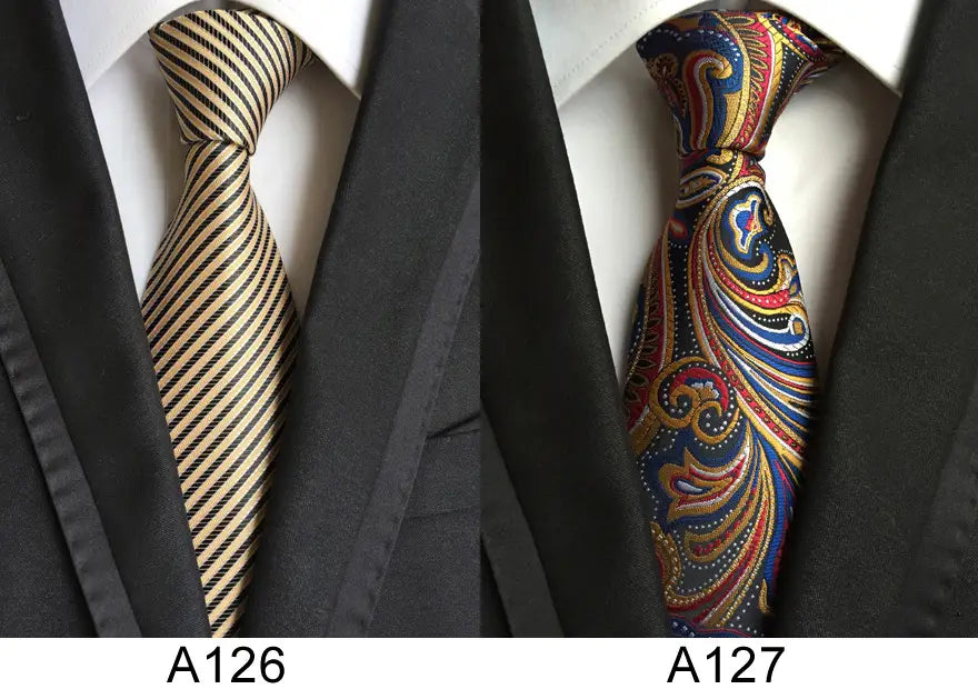 Men’s Casual Formal Wear Polyester Jacquard Tie