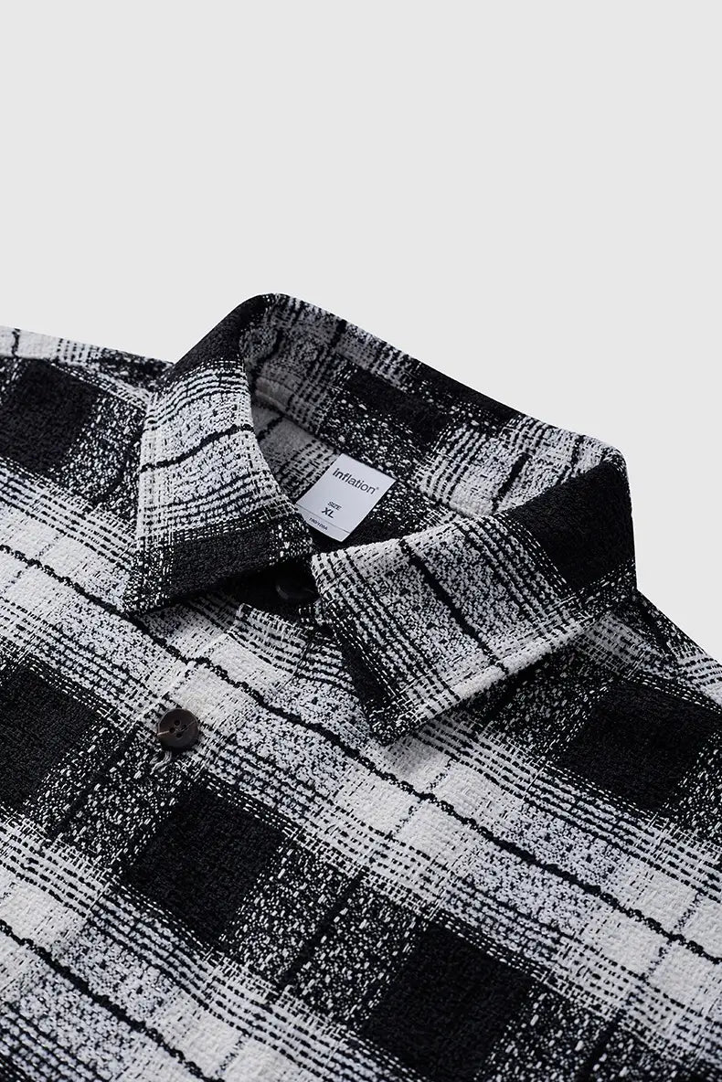 American Plaid Workwear Shirt Coat Shirt
