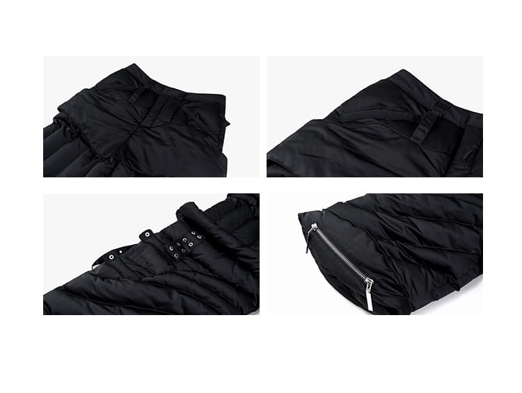 Men’s Winter Casual Pants With Folded And Thickened Legs