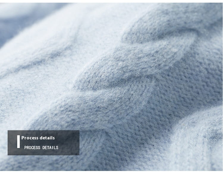 Men’s Thickened Round Neck Sweater Pullover Knitting Bottoming Shirt