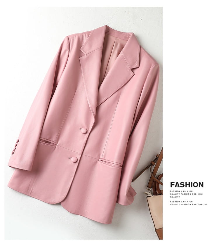 Female Suit Coat New Fashion Sheepskin