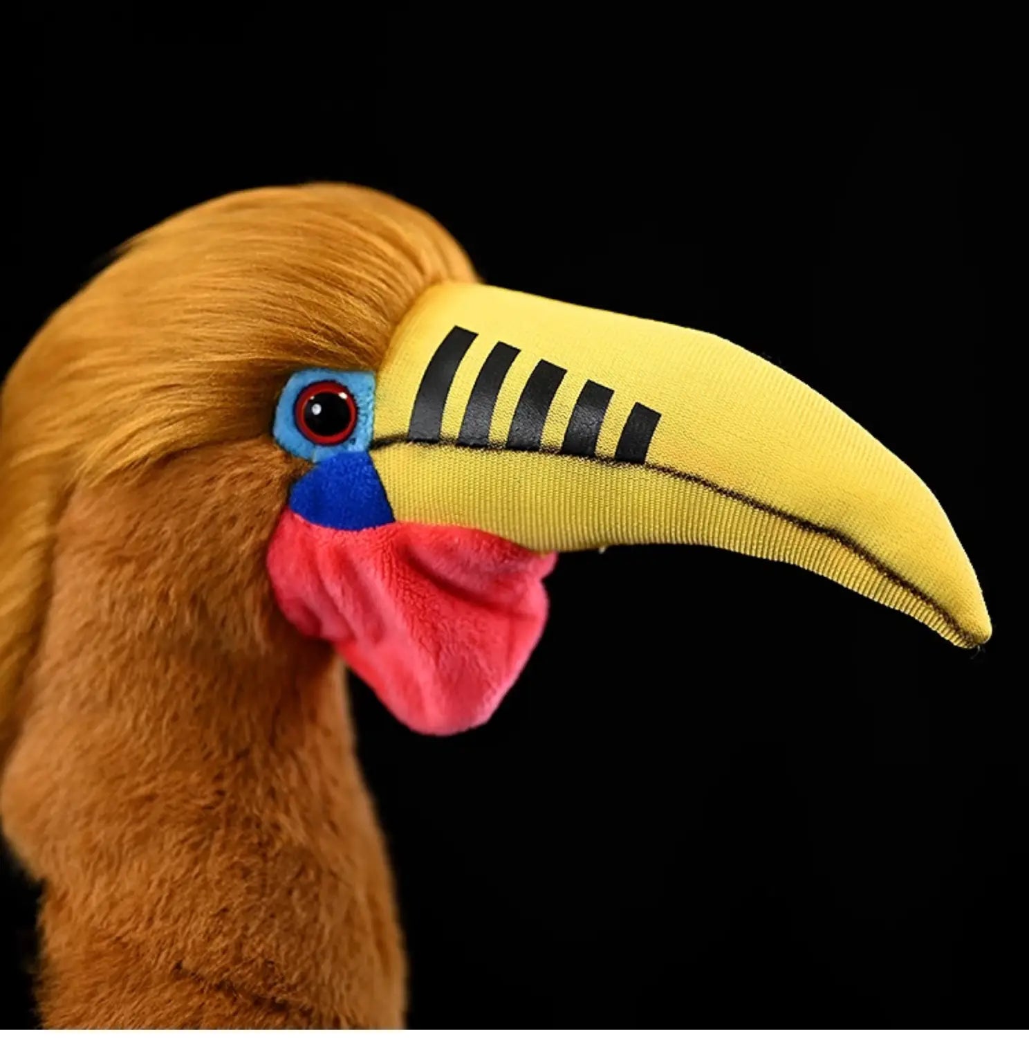 Brown-necked Hornbill Doll Without A Helmet