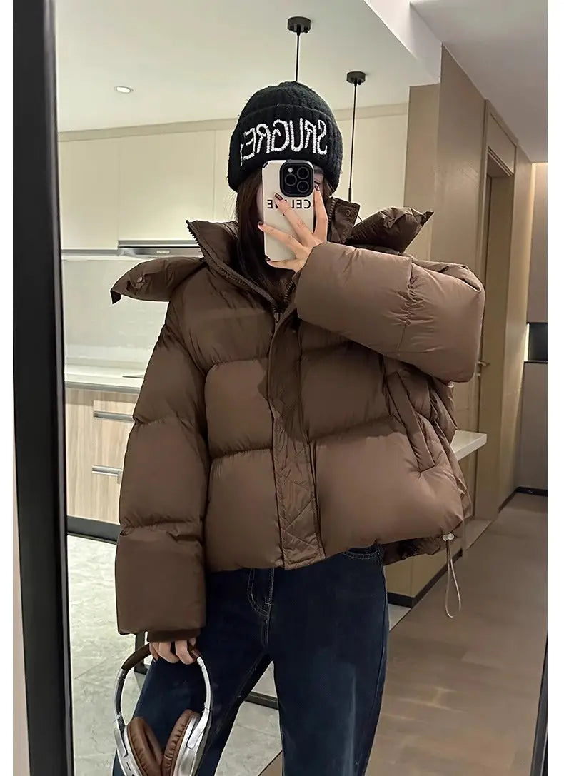 Thick Loose Down Cotton-padded Jacket