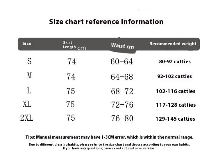 Women’s Mid-length Skirt High Waist Pleated Skirt