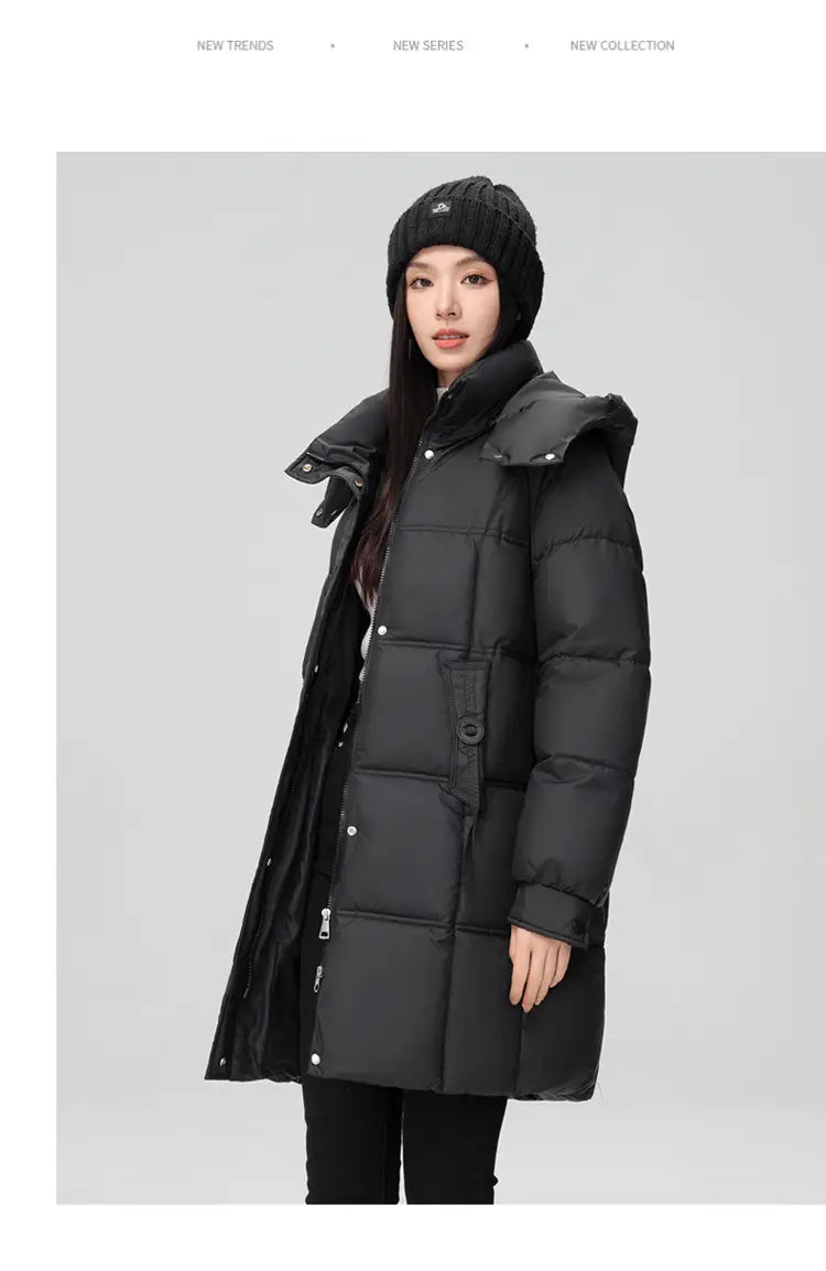 Plus Size Down Cotton-padded Coat Female New Cotton Jacket
