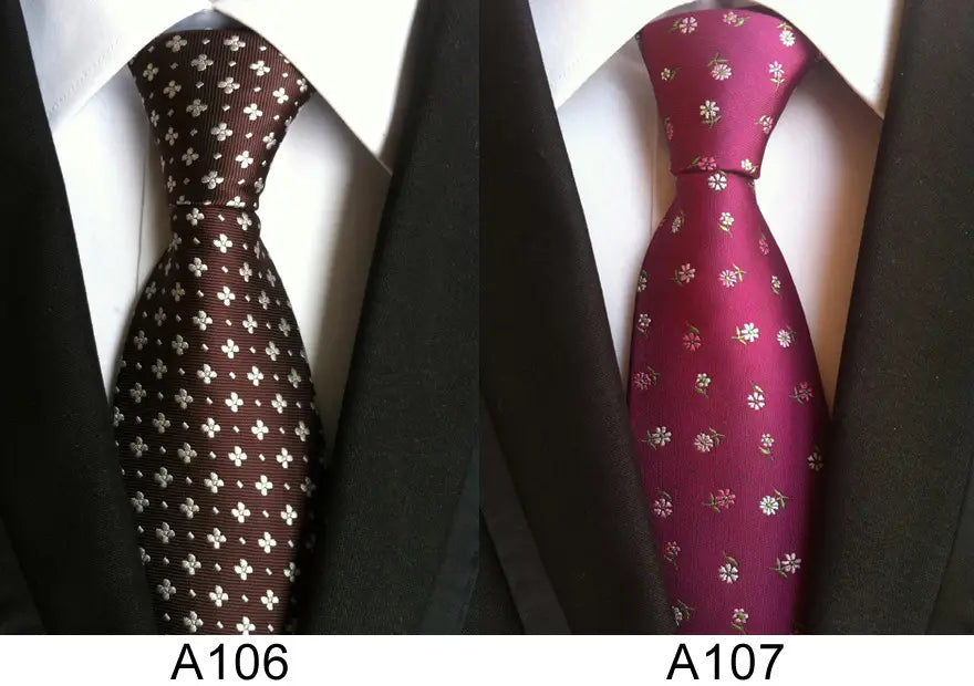 Men’s Casual Formal Wear Polyester Jacquard Tie