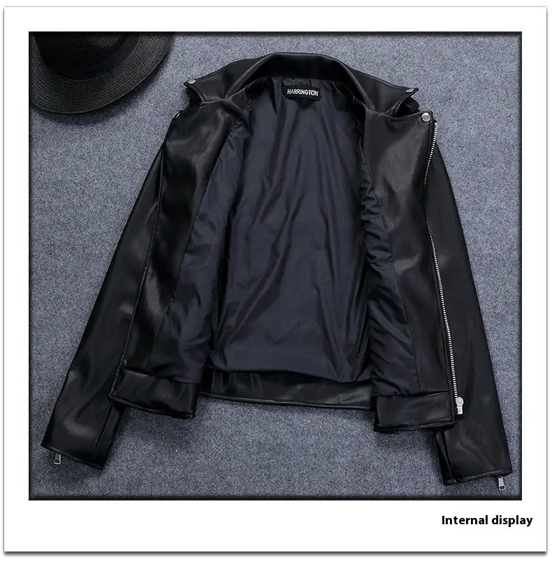 Baseball All Match Leather Jacket