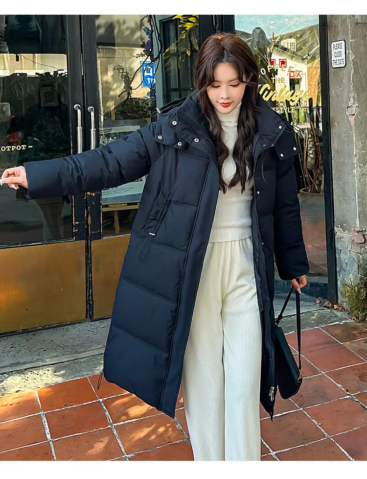 Thickened Down Loose Cotton Jacket Coat