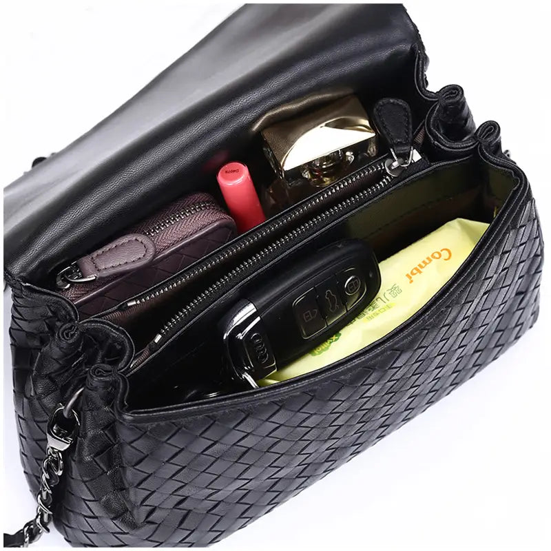 VELNAS Sheepskin Bag Luxury Clothing Statement Piece