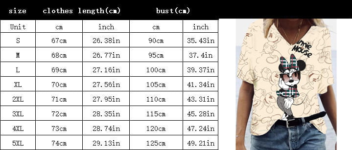 Women’s V-neck Polyester T-shirt