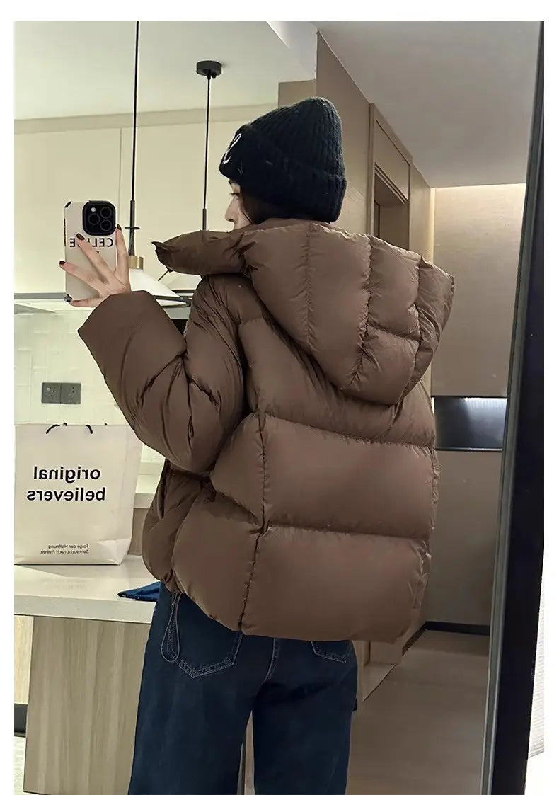 Thick Loose Down Cotton-padded Jacket