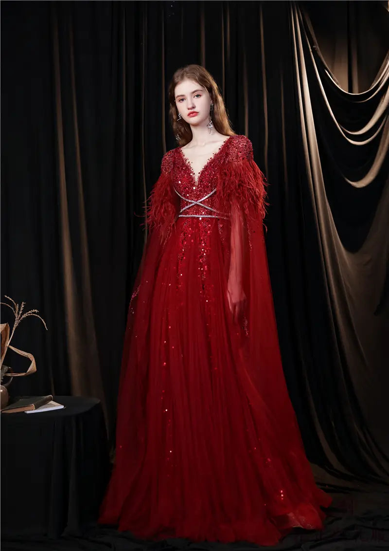 Long Evening Dress Women’s Luxury