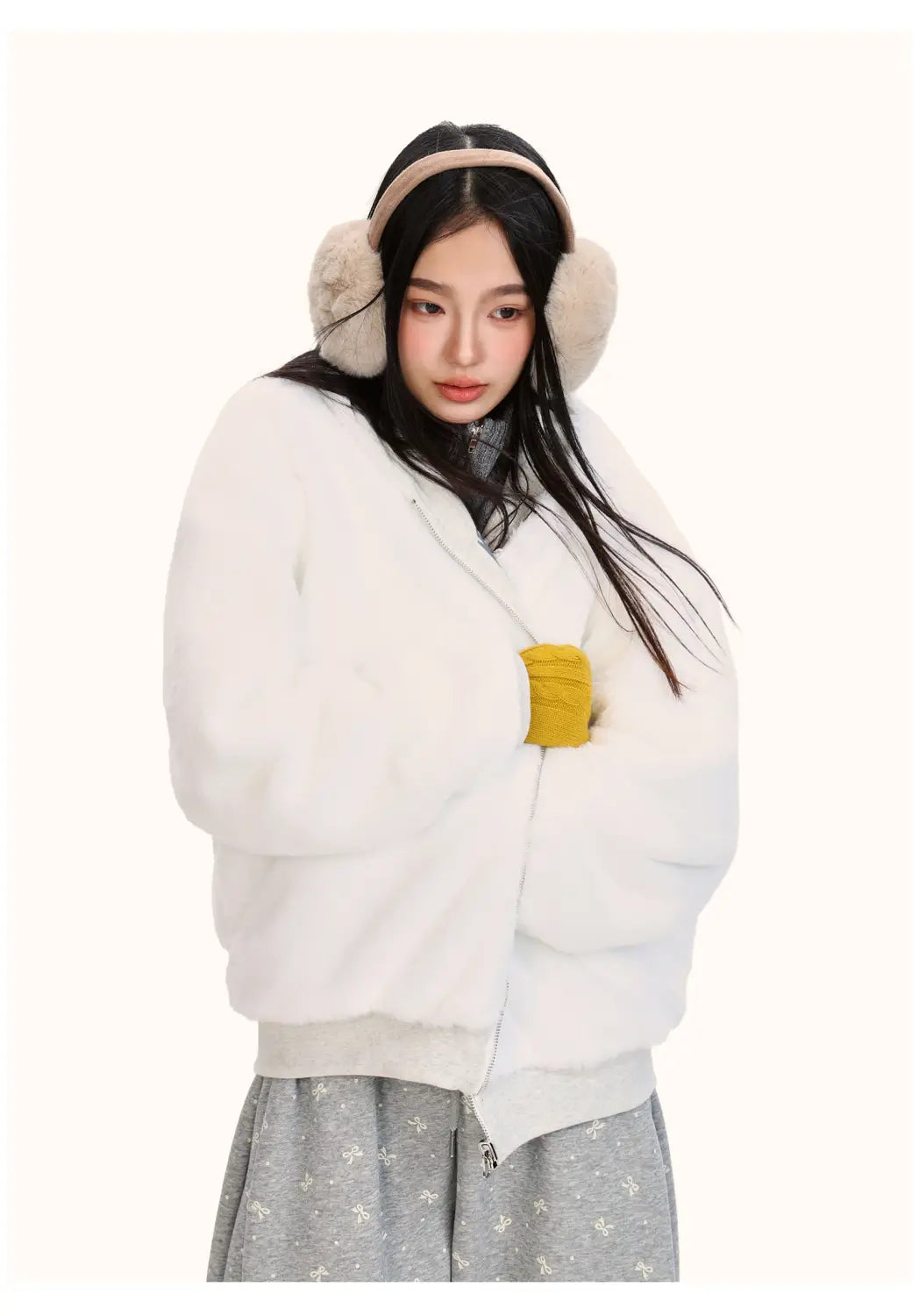 Loose Double-sided Wear Velvet Padded Thickened Sweater