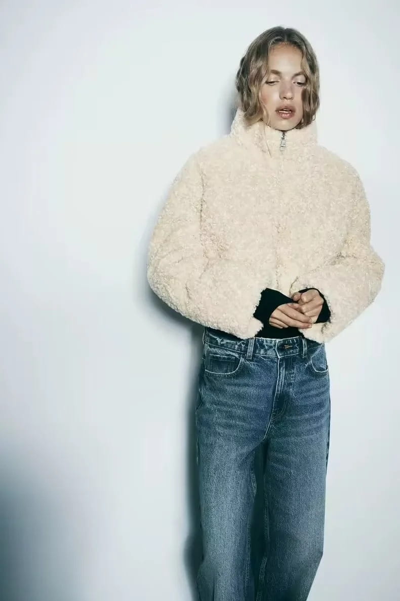 Fleece Short Cotton Jacket Jacket Coat