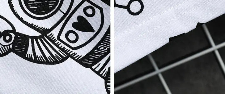 Men’s Teenage Fashion Trendy Short Sleeve T-shirt