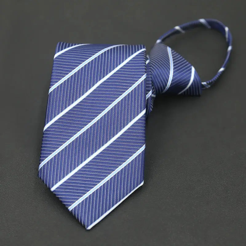 Men’s Formal Wear Business Zipper Tie-free