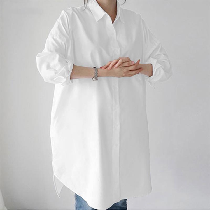 Women’s Long Sleeve Loose Casual Irregular Top