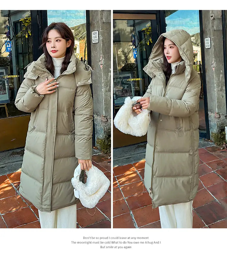 Thickened Down Loose Cotton Jacket Coat