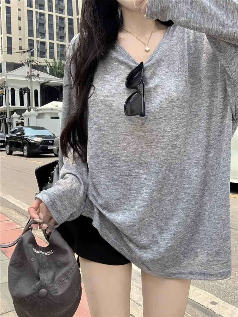 Blue Sweet Hot Girl Sun Protection Top