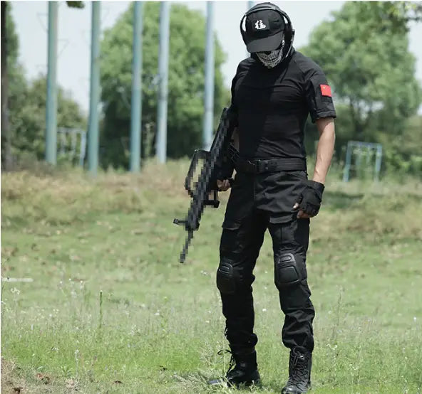 Shield Lang Frog Suit With Camouflage Pants Male