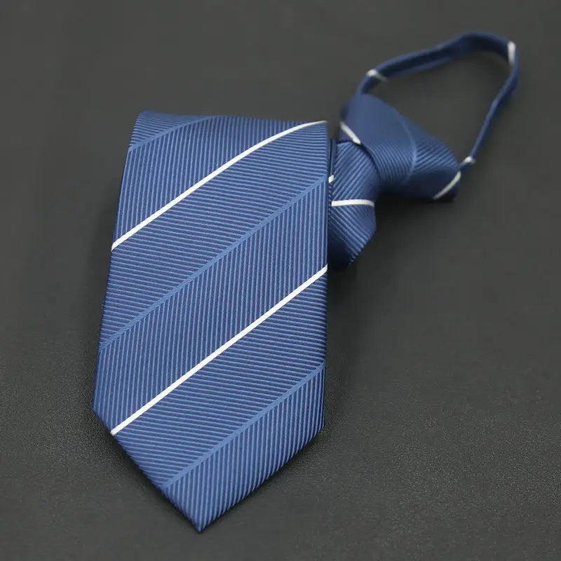 Men’s Formal Wear Business Zipper Tie-free