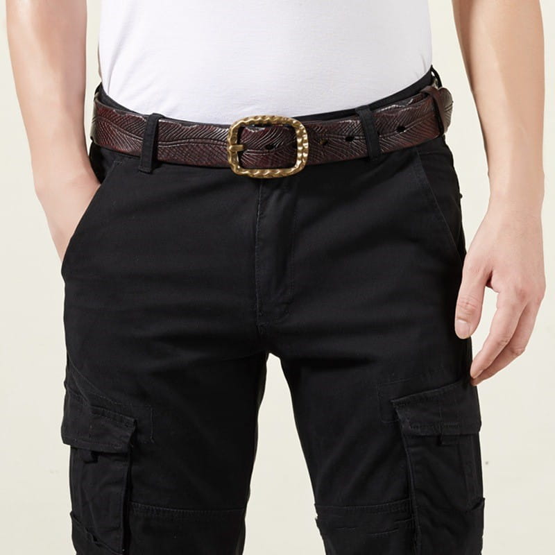 Personalized Trendy Court Belt Men