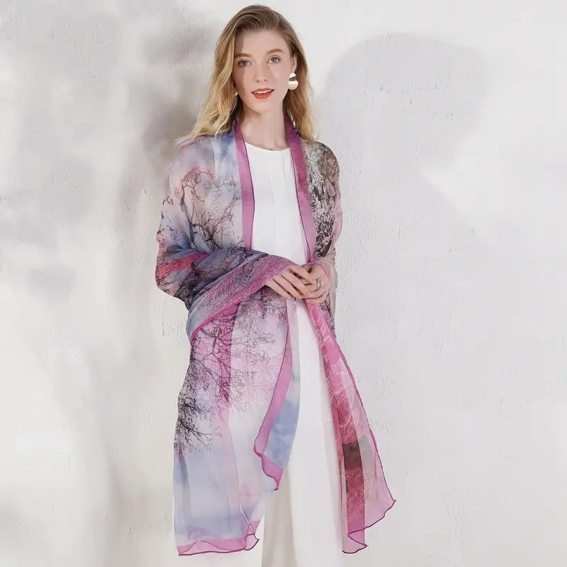 Versatile Scarf Long Sun Protection Shawl