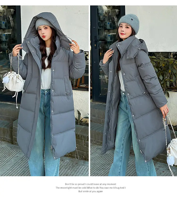 Thickened Down Loose Cotton Jacket Coat