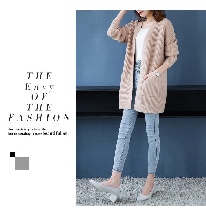 Loose Knitted Shawl Versatile Sweater Coat Women’s