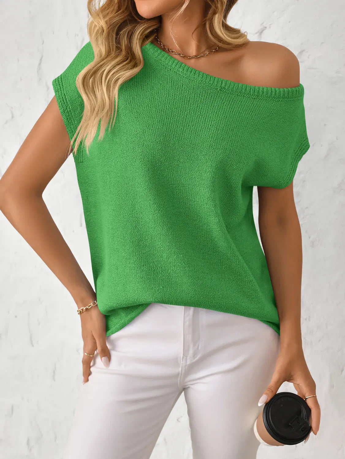Knitted Y2g Summer Knitwear Sweater Pullover Top