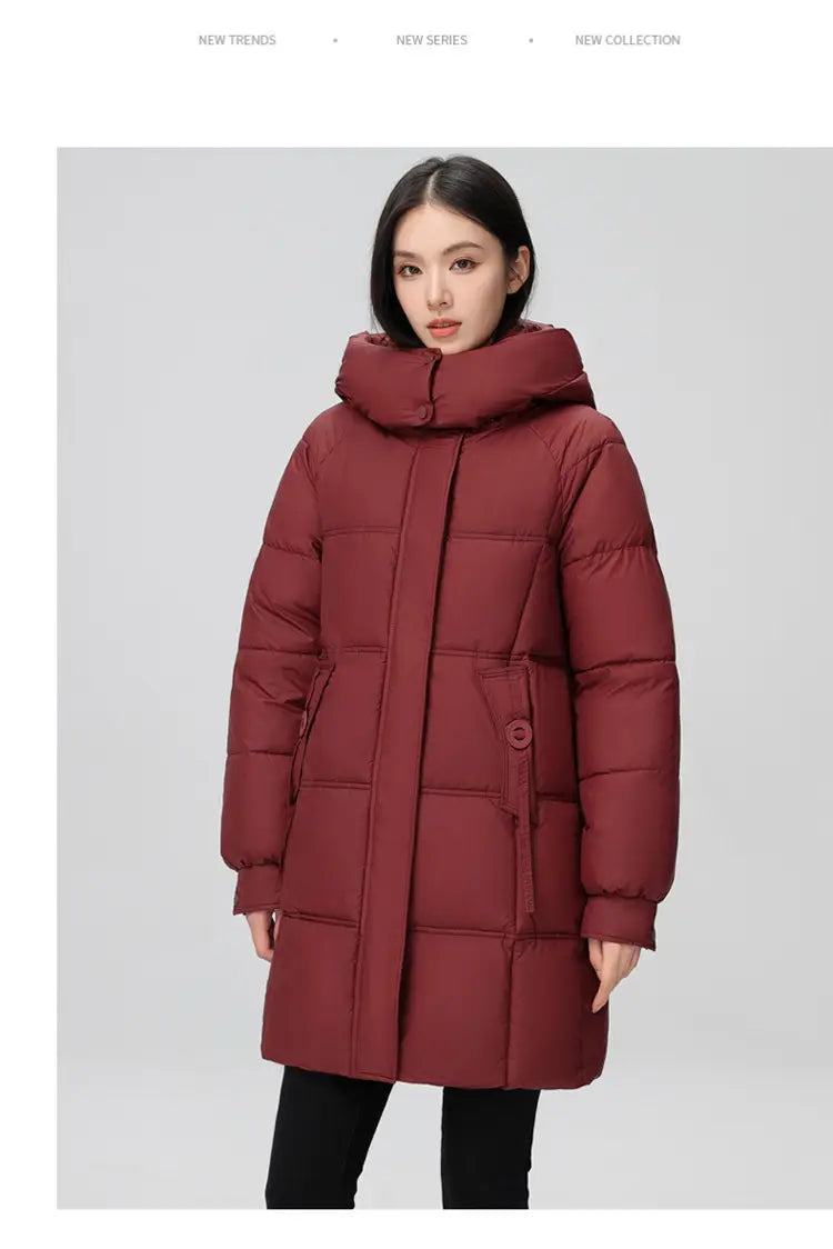 Plus Size Down Cotton-padded Coat Female New Cotton Jacket